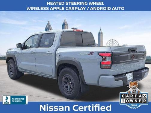 Boulder Gray Pearl 2025 Nissan Frontier PRO-X