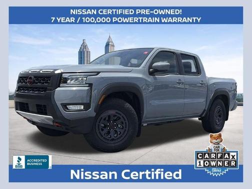 Boulder Gray Pearl 2025 Nissan Frontier PRO-X