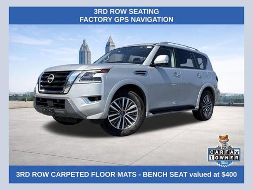 Brilliant Silver Metallic 2024 Nissan Armada SL