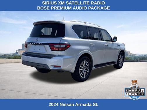 Brilliant Silver Metallic 2024 Nissan Armada SL