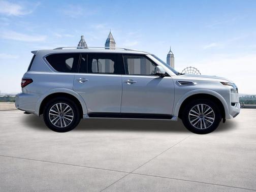Brilliant Silver Metallic 2024 Nissan Armada SL