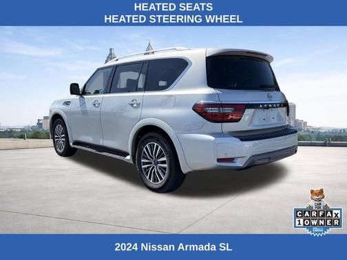 Brilliant Silver Metallic 2024 Nissan Armada SL