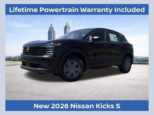 Super Black 2026 Nissan Kicks S