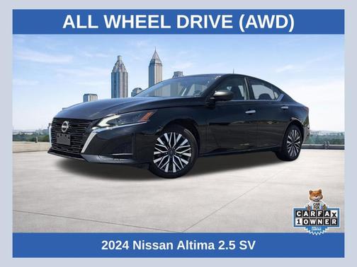 Super Black Clearcoat 2024 Nissan Altima 2.5 SV