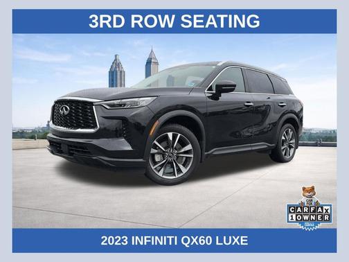Mineral Black 2023 INFINITI QX60 Luxe