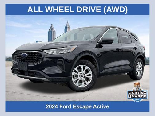 Black Metallic 2024 Ford Escape Active