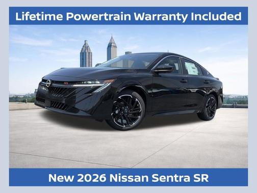 Black 2026 Nissan Sentra SR