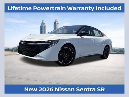 White 2026 Nissan Sentra SR