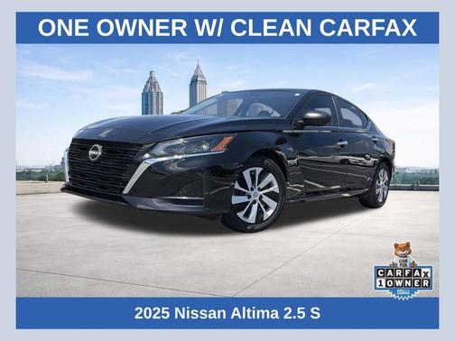 Black 2025 Nissan Altima S