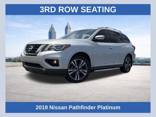 Brilliant Silver Metallic 2019 Nissan Pathfinder Platinum