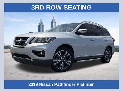Brilliant Silver Metallic 2019 Nissan Pathfinder Platinum