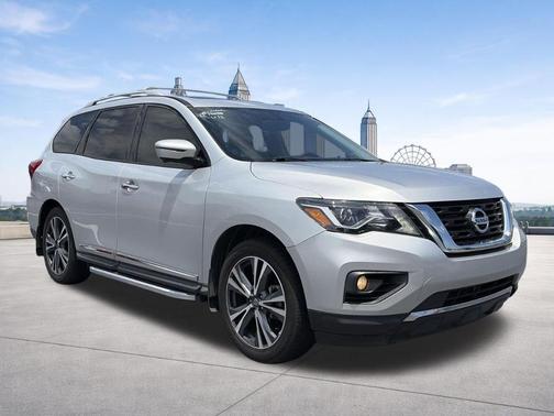 Brilliant Silver Metallic 2019 Nissan Pathfinder Platinum