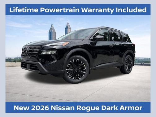 Super Black 2026 Nissan Rogue Dark Armor