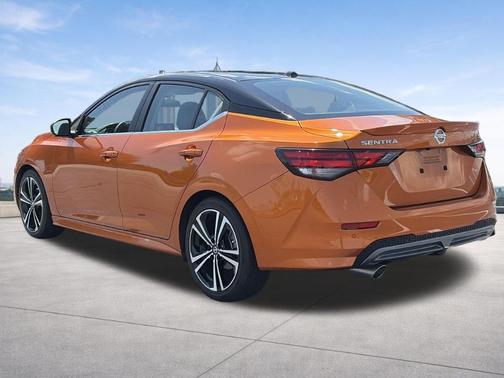 Orange 2023 Nissan Sentra SR