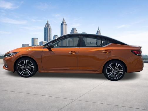 Orange 2023 Nissan Sentra SR