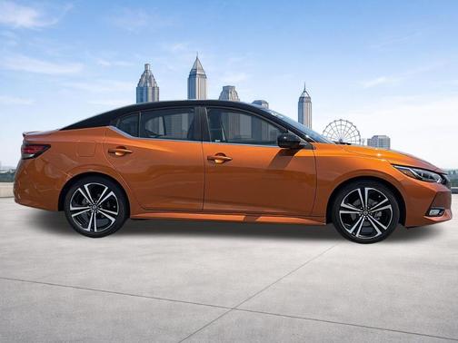 Orange 2023 Nissan Sentra SR