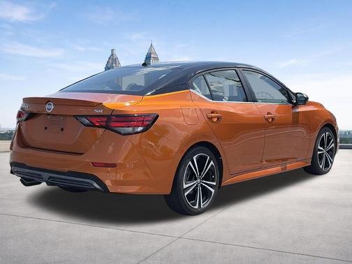 Orange 2023 Nissan Sentra SR