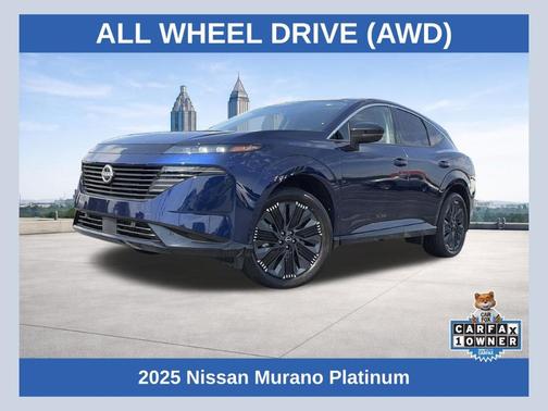 Deep Ocean Blue 2025 Nissan Murano Platinum