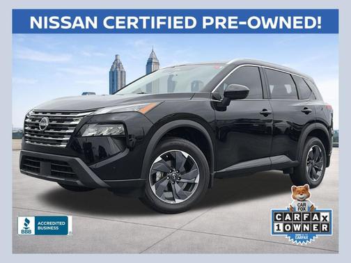 Black 2025 Nissan Rogue SV