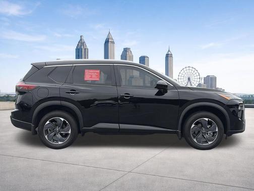 Black 2025 Nissan Rogue SV