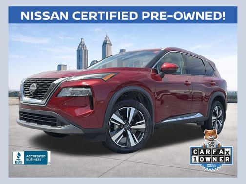 Scarlet Ember 2023 Nissan Rogue SL