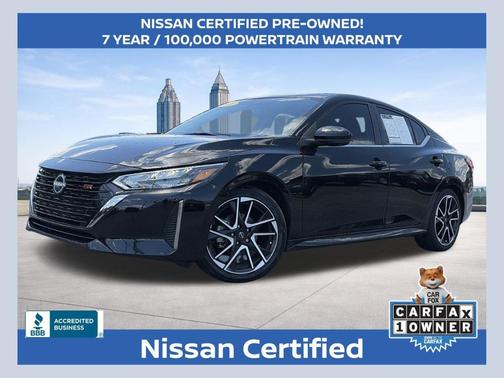 Black 2025 Nissan Sentra SR
