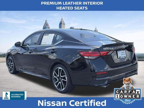 Black 2025 Nissan Sentra SR
