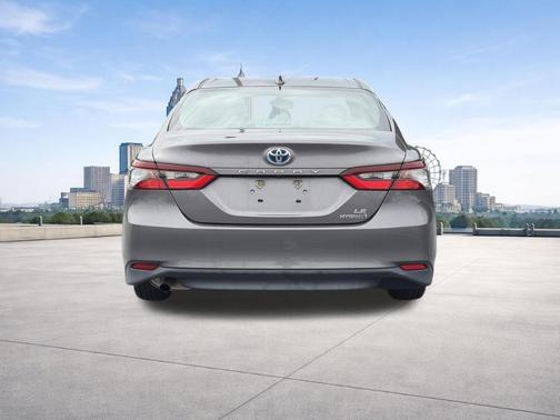 Predawn Gray Mica 2021 Toyota Camry Hybrid LE