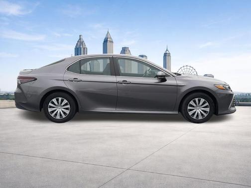 Predawn Gray Mica 2021 Toyota Camry Hybrid LE