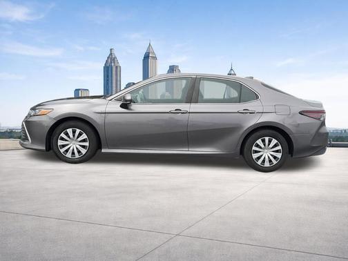Predawn Gray Mica 2021 Toyota Camry Hybrid LE