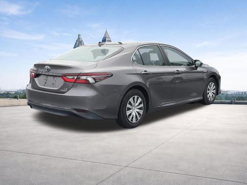 Predawn Gray Mica 2021 Toyota Camry Hybrid LE