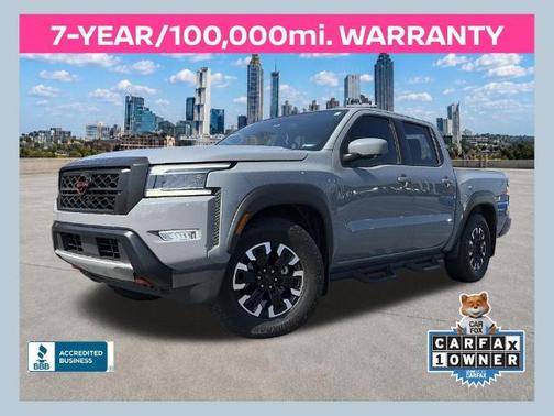 Boulder Gray Metallic 2024 Nissan Frontier PRO-X