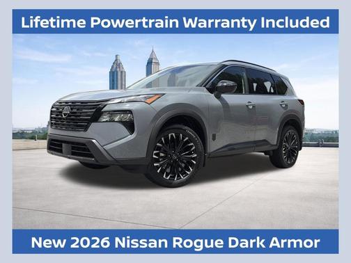 Boulder Gray Pearl 2026 Nissan Rogue Dark Armor