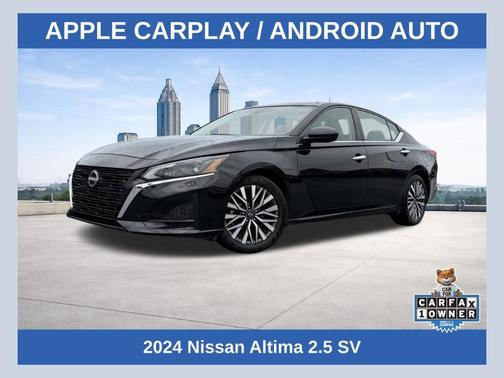 Black 2024 Nissan Altima 2.5 SV