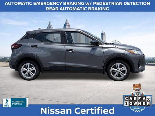 Gun Metallic 2024 Nissan Kicks S