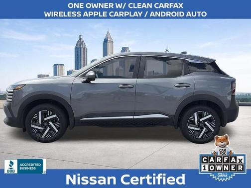 Gun Metallic 2025 Nissan Kicks SV