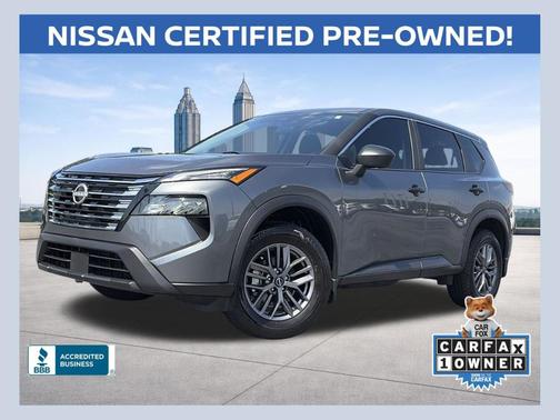 Gun Metallic 2024 Nissan Rogue S