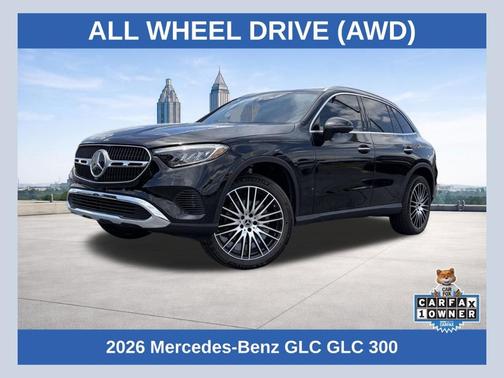 Black 2026 Mercedes-Benz GLC 300 Base 4MATIC