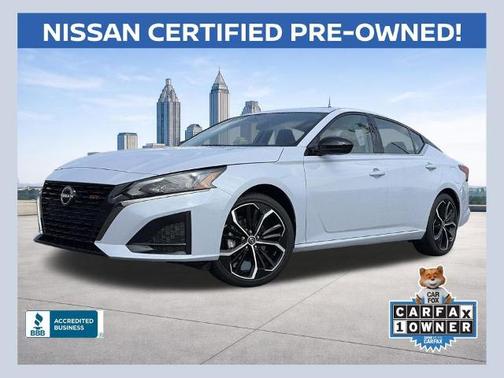Gray 2025 Nissan Altima SR