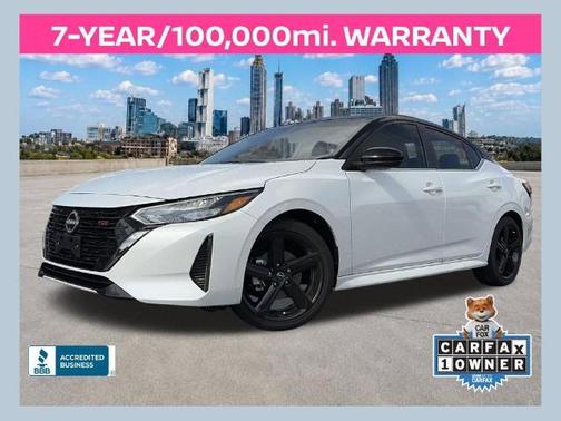 White 2025 Nissan Sentra SR