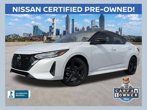 White 2025 Nissan Sentra SR