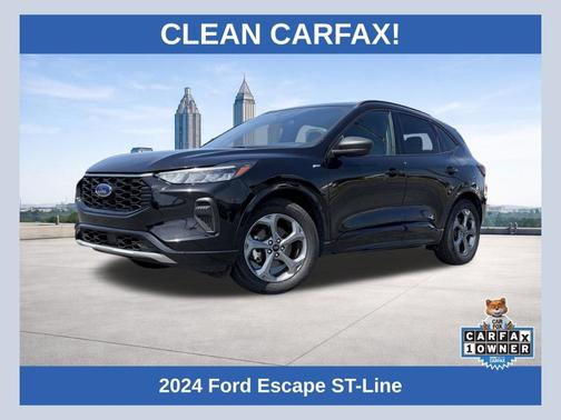 Black Metallic 2024 Ford Escape ST-Line