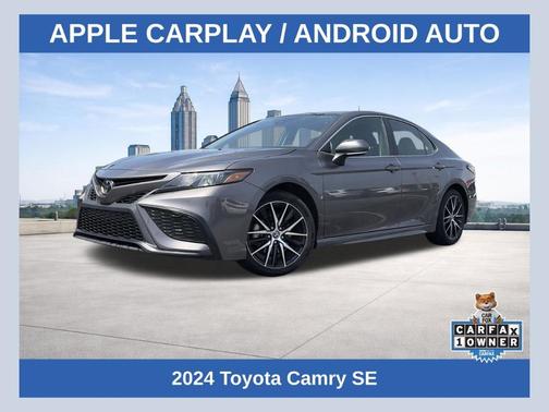 Predawn Gray Mica 2024 Toyota Camry SE