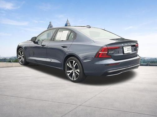 Blue 2024 Volvo S60 B5 Core Dark Theme