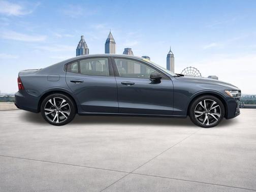 Blue 2024 Volvo S60 B5 Core Dark Theme