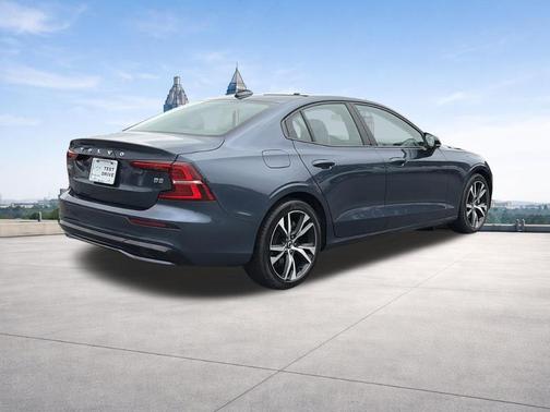 Blue 2024 Volvo S60 B5 Core Dark Theme