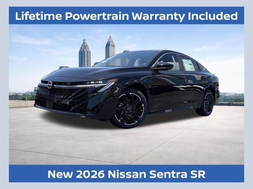 Black 2026 Nissan Sentra SR