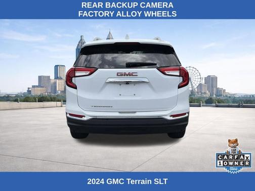 Summit White 2024 GMC Terrain SLT