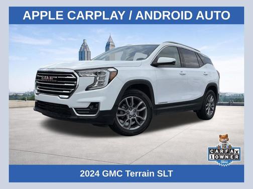 Summit White 2024 GMC Terrain SLT