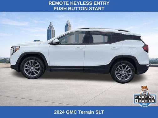 Summit White 2024 GMC Terrain SLT